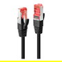 LINDY 47781 Cable de Red Cat6 S/FTP, Conectores RJ45, Negro, 5.00m