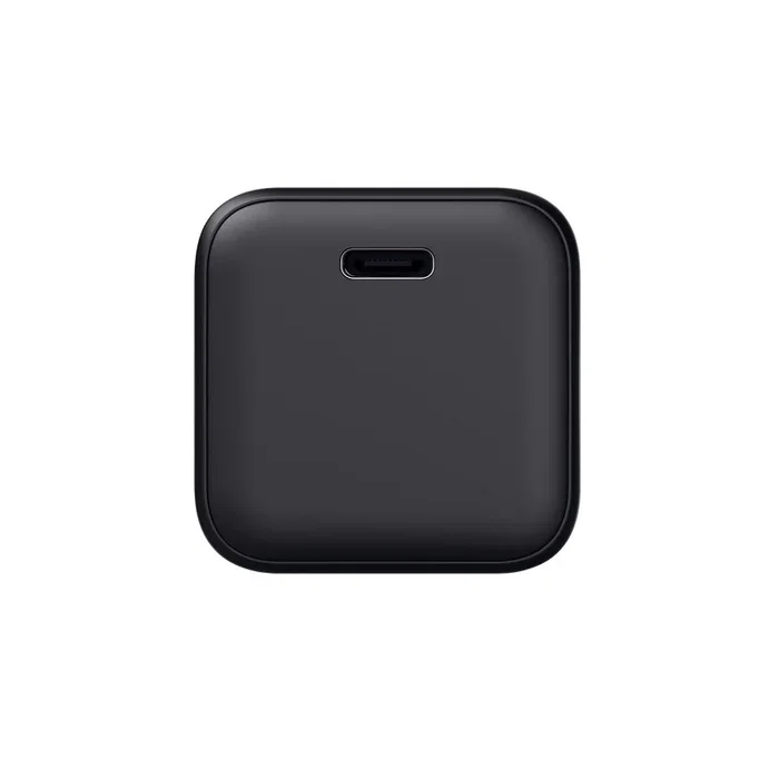 Trust Cargador de Pared GaN 65W Ultrareducido con Carga Rápida PD 3.0, Puerto USB Tipo-C Negro, Cable USB Tipo-C 2m Incluido, Ref 26046