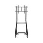 Equip Soporte de suelo con ruedas para TV de 37" a 80", ajuste de altura, VESA hasta 600x400, carga 80 kg, negro