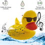 Myway Altavoz Bluetooth Flotante Resistente Agua IP67 - Pato, 3W, Batería 400 mAh, 2.5h Autonomía, Bluetooth 5.0, Incluye Inflador
