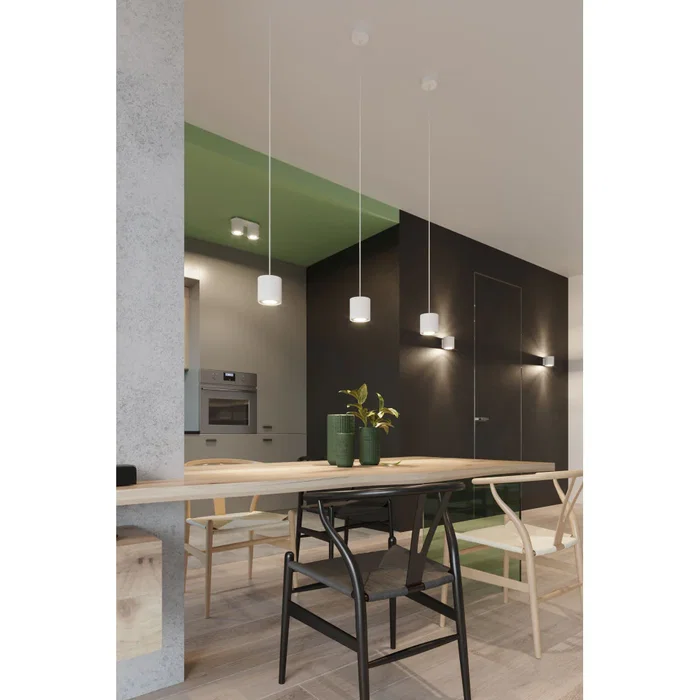 Orbis Aplique de Pared SOL-SL.0566, Lámpara Cilíndrica Moderna, Colección Orbis en Negro, Gris o Blanco para Salón o Dormitorio