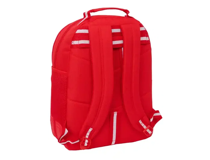 Safta Mochila Doble con Cantoneras Adaptable a Carro Sevilla F.C. 420x320x150mm Safta Mochila Doble con Cantoneras Adaptable a Carro Sevilla F.C. 420x320x150mm