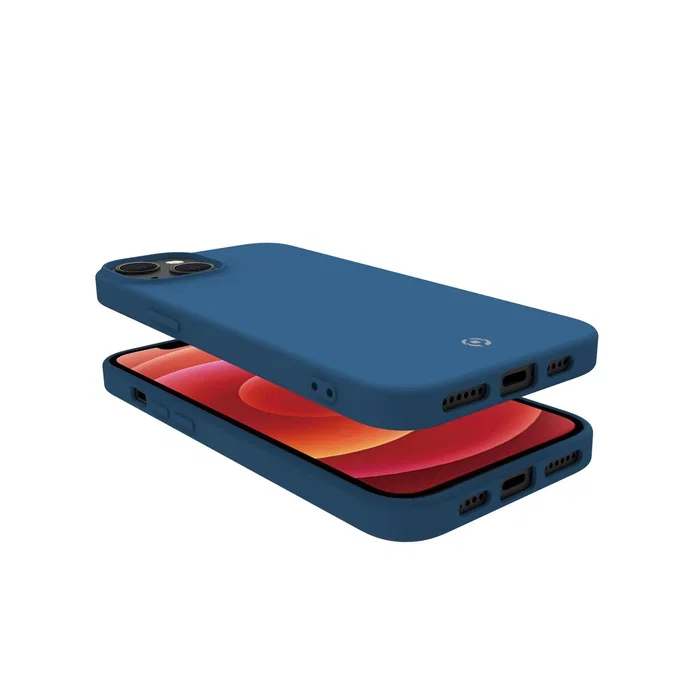 Celly Funda para iPhone 14 Plus (6.7") - Azul Cromo
