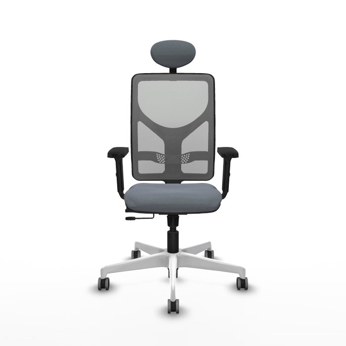 PIQUERAS Y CRESPO Silla de oficina Motilla Gris con Mecanismo Sincro/Traslack PIQUERAS Y CRESPO Silla de oficina Motilla Gris con Mecanismo Sincro/Traslack