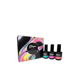 Thuya Kit Trio Gel On-Off Neon Fever Esmaltes Permanentes: Neon Jungle, Neon Tangerine, Neon Hot Pink (14ml)
