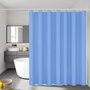 Exma Cortina de baño Basic azul 140 x 180 cm