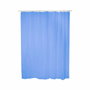 Exma Cortina de baño Basic azul 140 x 180 cm