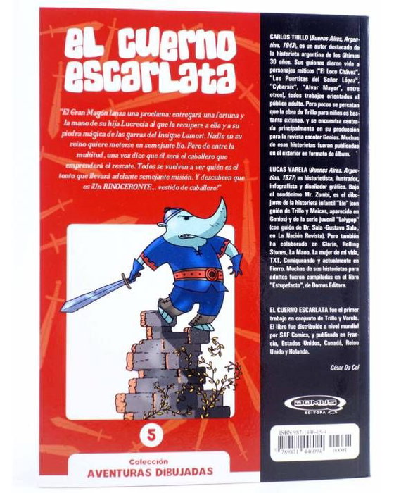 El Cuerno Escarlata, Carlos Trillo - Continuara Comics S.L.