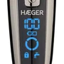Haeger G-Man Ultra - Máquina de afeitar rotativa con 3 cabezales, recortadora integrada, uso en mojado y seco, batería de iones de litio, negro