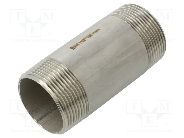 GEBO Conector de Conexión G316 de Acero Inoxidable AISI 316L 100mm GEBO Conector de Conexión G316 de Acero Inoxidable AISI 316L 100mm