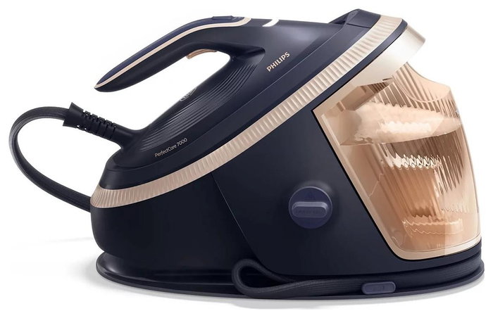 Philips PerfectCare Steamglide PSG7300/20 Negro y Dorado