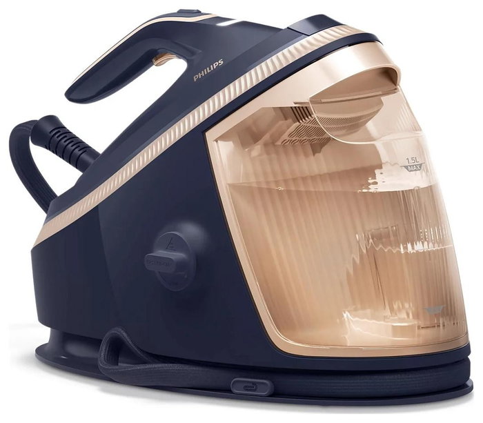 Philips PerfectCare Steamglide PSG7300/20 Negro y Dorado