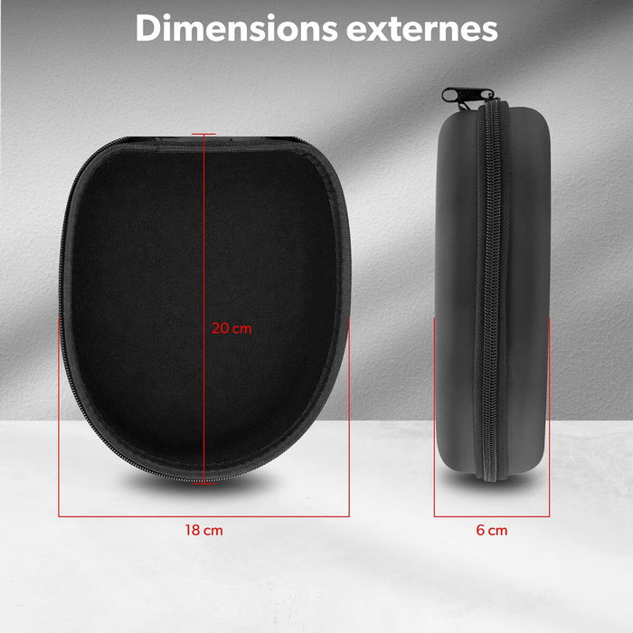 T'nB Estuche para auriculares CSCASEBK Negro