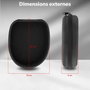 T'nB Estuche para auriculares CSCASEBK Negro