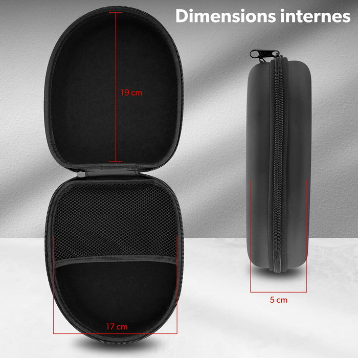 T'nB Estuche para auriculares CSCASEBK Negro