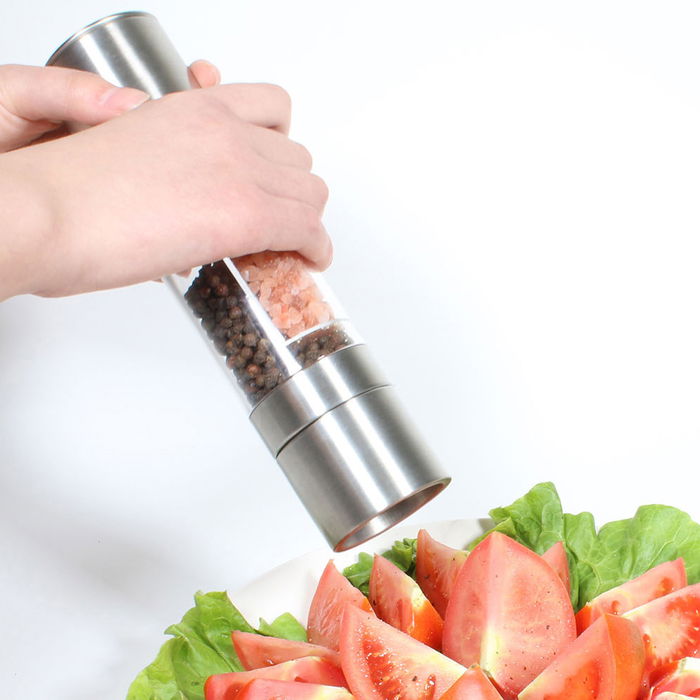 Cook Concept Molinillo Sal y Pimienta 2 en 1 Doble Compartimento