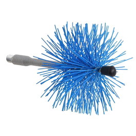 WOLFPACK LINEA PROFESIONAL Cepillo Deshollinador de Nylon con Eje Flexible 100 mm