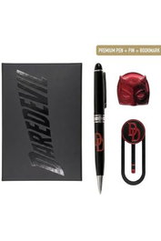 Cerdá Set de Regalo Daredevil Marvel con Bolígrafo, Pin y Marcador de Páginas