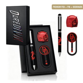 Cerdá Set de Regalo Marvel Daredevil con Bolígrafo, Pin y Marcador