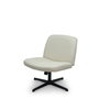 FORÖL Silla de oficina Opti542 con mecanismo basculante, color crema
