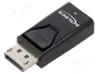 DeLOCK Adaptador DisplayPort 1.2 macho a HDMI hembra 4K negro