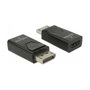 DeLOCK Adaptador DisplayPort 1.2 macho a HDMI hembra 4K negro
