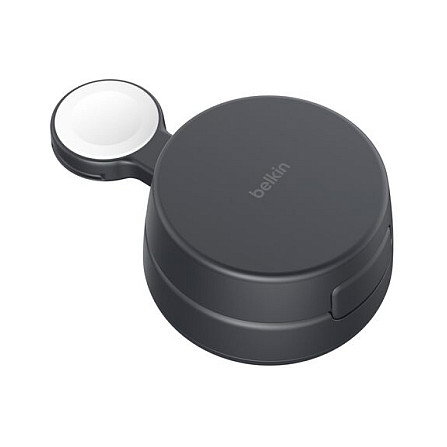 Belkin UltraCharge 25W Qi2 Estación de Carga 2 en 1 Gris Oscuro