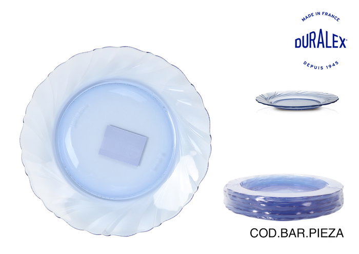 Duralex Plato Postre Marine Ø19,5 cm "Beau Rivage" (48 Unidades) Duralex Plato Postre Marine Ø19,5 cm "Beau Rivage" (48 Unidades)