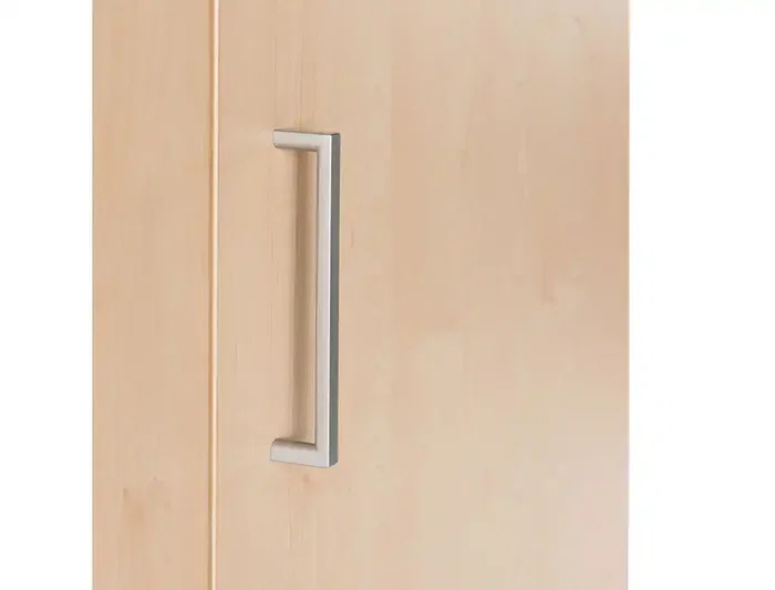 Rocada Armario Serie Store 2 Puertas 1 Estante 78x90x45 cm Acabado Gris/Gris