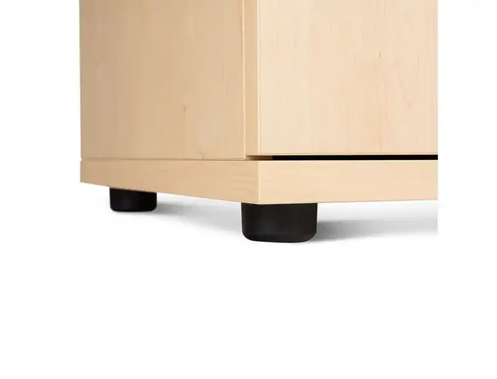 Rocada Armario Serie Store 2 Puertas 1 Estante 78x90x45 cm Acabado Gris/Gris