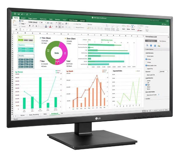 LG 27BN55UP-B Monitor 27'' 4K UHD IPS Negro