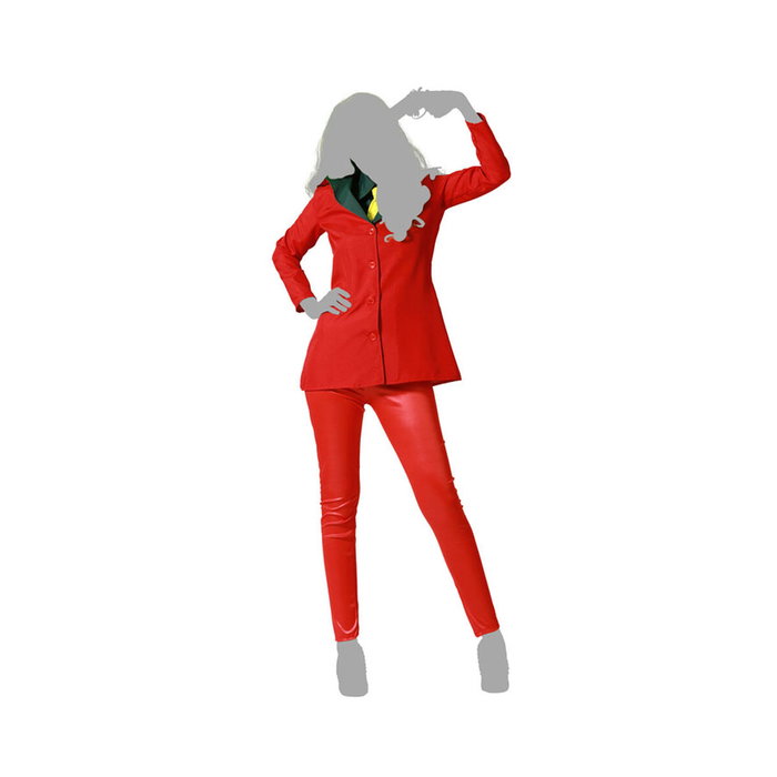 Atosa Disfraz Payaso Rojo con Corbata y Camisa para Mujer Adulta Atosa Disfraz Payaso Rojo con Corbata y Camisa para Mujer Adulta