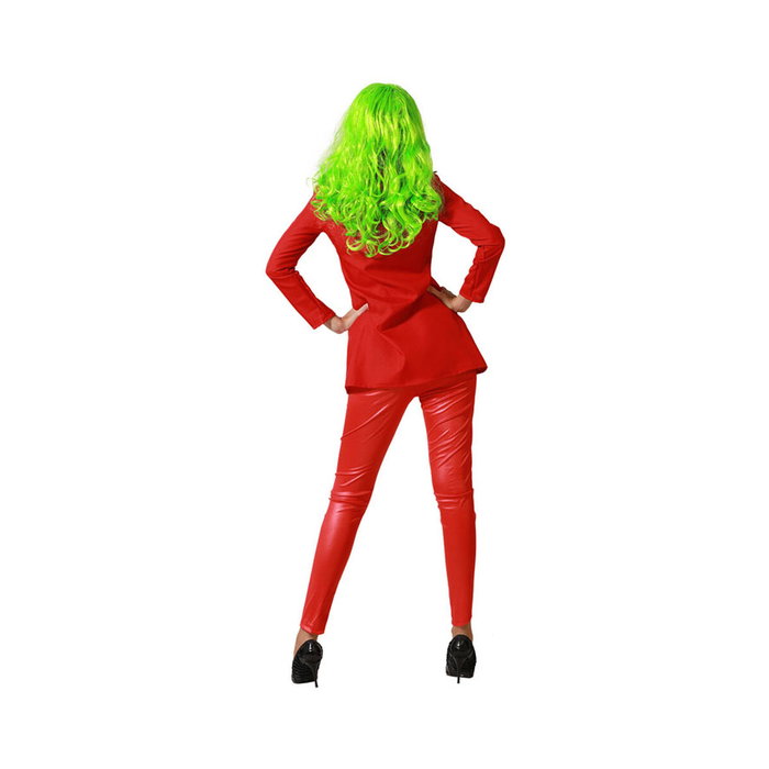 Atosa Disfraz Payaso Rojo con Corbata y Camisa para Mujer Adulta Atosa Disfraz Payaso Rojo con Corbata y Camisa para Mujer Adulta