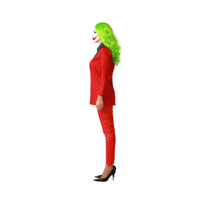 Atosa Disfraz Payaso Rojo con Corbata y Camisa para Mujer Adulta Atosa Disfraz Payaso Rojo con Corbata y Camisa para Mujer Adulta