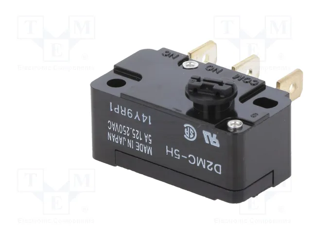 Aratas (Formerly Omron Components) Microconmutador SNAP ACTION D2MC-5H SPDT ON-ON