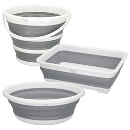 Aktive Conjunto de cubo, barreño y cubeta plegable