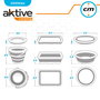 Aktive Conjunto de cubo, barreño y cubeta plegable