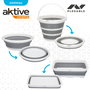 Aktive Conjunto de cubo, barreño y cubeta plegable