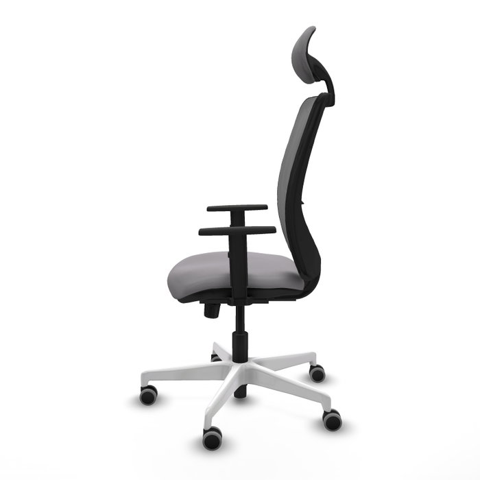 PIQUERAS Y CRESPO Silla de oficina Zulema con Mecanismo Sincro y Cabecero Fijo Gris PIQUERAS Y CRESPO Silla de oficina Zulema con Mecanismo Sincro y Cabecero Fijo Gris