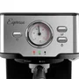 Orbegozo Cafetera Espresso EX 5500 Semi-automática, 20 Bares, 1100W, Depósito 1.5L, con Vaporizador y para Cápsulas Nespresso, Color Negro/Plata