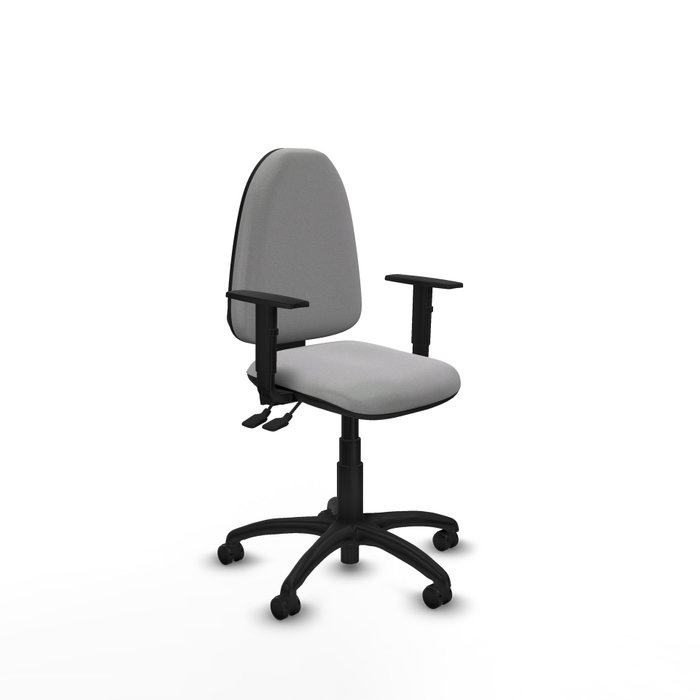 PIQUERAS Y CRESPO Silla de oficina Aýna Gris claro con mecanismo Asincro PIQUERAS Y CRESPO Silla de oficina Aýna Gris claro con mecanismo Asincro