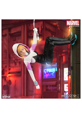 Mezco Toyz Ghost-Spider Figura 16 cm Marvel One:12 Collective