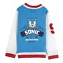 Cerdá Chaqueta Cotton Brushed Baseball Sonic 8 Años Azul