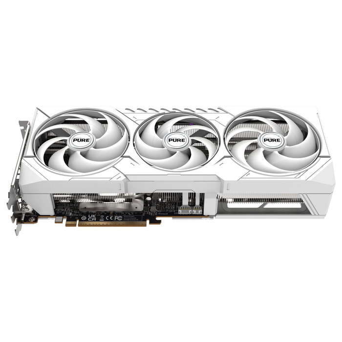 Sapphire RX 9070 16GB GDDR6 Tarjeta Gráfica 3 Ventiladores Blanca Sapphire RX 9070 16GB GDDR6 Tarjeta Gráfica 3 Ventiladores Blanca