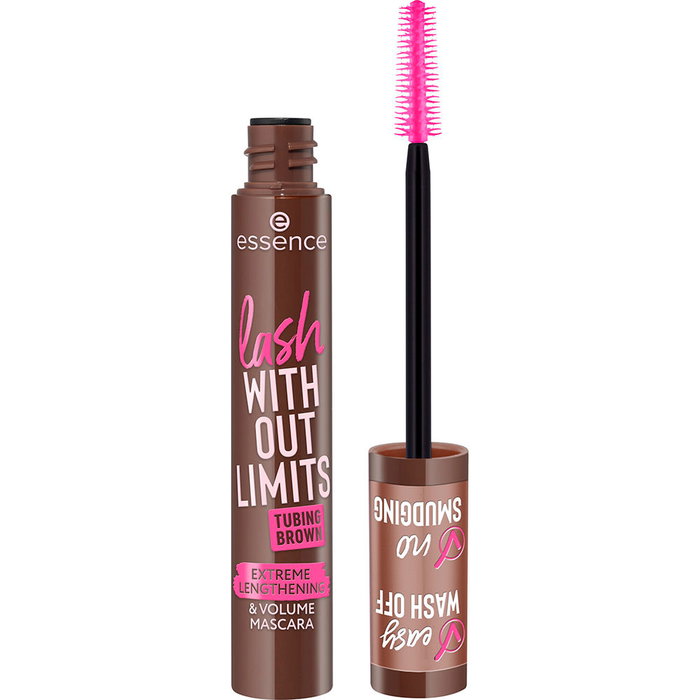 Essence Lash Without Limits Tubing Máscara de Pestañas Marrón Extreme Lengthening & Volume Mascara #05 13 ml