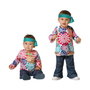 Atosa Disfraz Hippie Multicolor Bebé Niño