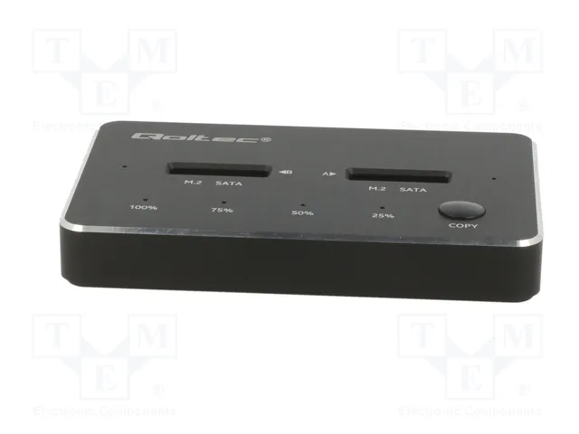 QOLTEC Estación de acoplamiento USB 3.1 Gen 1 Negro QOLTEC Estación de acoplamiento USB 3.1 Gen 1 Negro