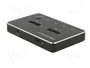 QOLTEC Estación de acoplamiento USB 3.1 Gen 1 Negro