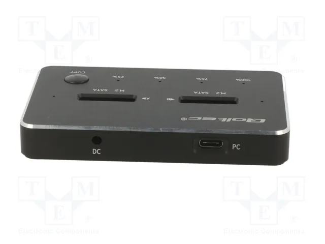 QOLTEC Estación de acoplamiento USB 3.1 Gen 1 Negro QOLTEC Estación de acoplamiento USB 3.1 Gen 1 Negro