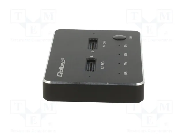 QOLTEC Estación de acoplamiento USB 3.1 Gen 1 Negro QOLTEC Estación de acoplamiento USB 3.1 Gen 1 Negro